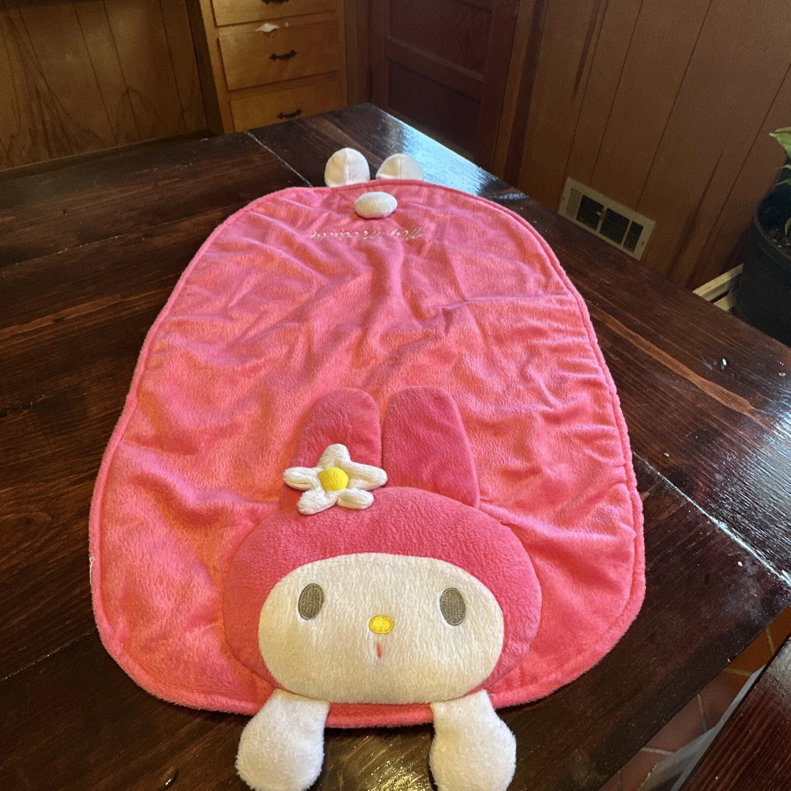 my melody appears to be floor mat rabbit. 26”x17"