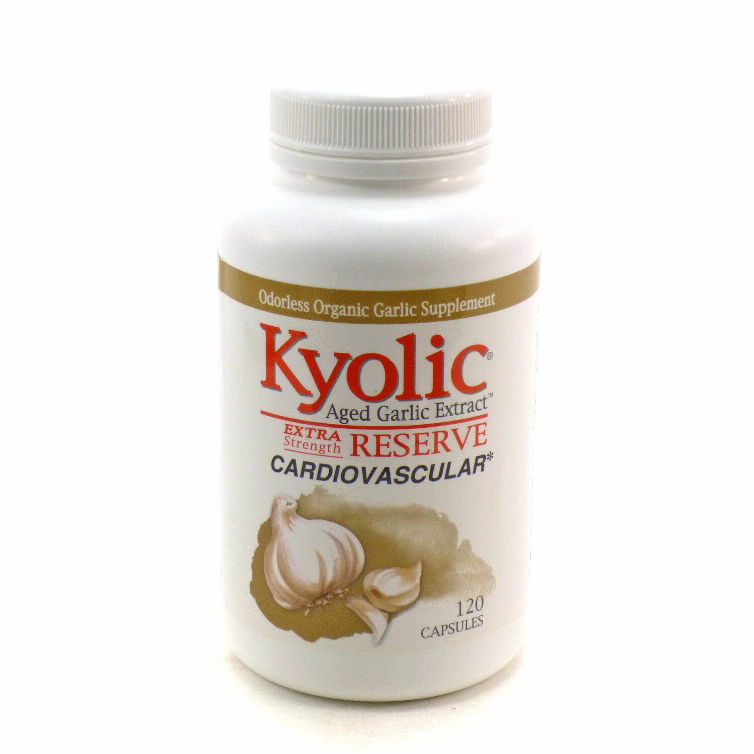 Kyolic Reserve 600 mg by Kyolic 120 Capsules