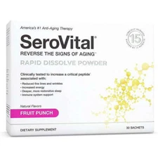 SeroVital Fruit Punch Powder Dietary Supplement - 30 Sachets