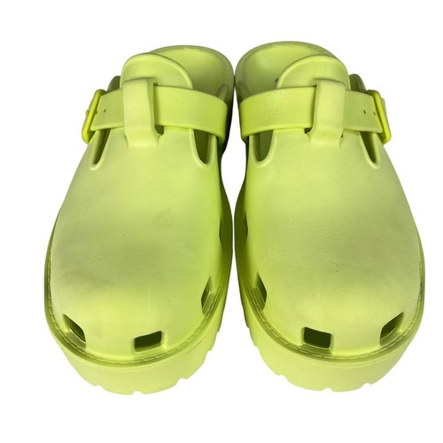 Free People Karlie Green Buckle Clog Womens Size 8 - Picture 5 of 11