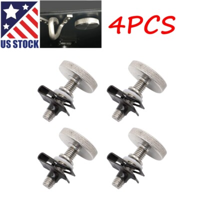 Hard Saddlebag Saddle Bag Safety Bolts Theft Lock Kit M8x35 For Harley Touring