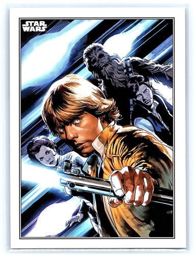 LUKE SKYWALKER & CHEWBACCA 2023 Topps Star Wars #CC-26 COVER ART ISSUE 12 - Picture 5 of 6