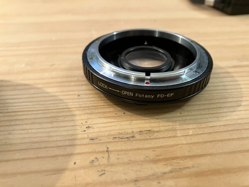 Vintage Canon FD 50mm f/1.8 Lens - Includes FD to Canon EOS - Picture 6 of 6