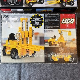 Vintage LEGO Technic Sets #8841, 8040, and 850 BOXES ONLY (lot of 3)