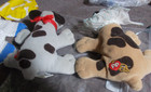8"   2- Pound Puppies w/ outfits* — photo 4