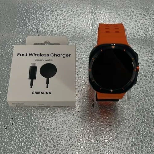 Samsung Galaxy Watch ULTRA 2024 GPS + LTE - Titanium Gray w/ Orange Band - 47mm