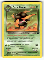Dark Gloom 36/82 Team Rocket Unlimited Uncommon