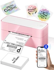 Bluetooth Thermal Shipping Label Printer 245 BT Wireless Label Printer 4x6