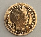 1905-o micro o barber dime
