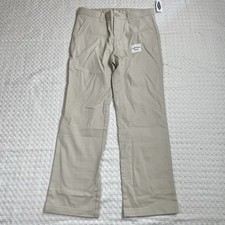 Old Navy Uniform Pants 10 Plus Boys NWT Straight Flex Reinforced Knees Adj Waist