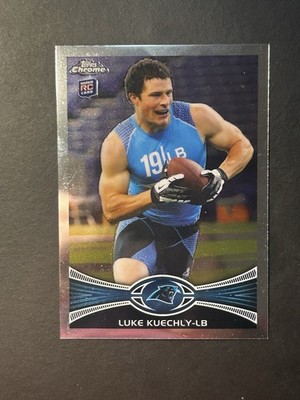 2012 Topps Chrome Luke Kuechly Rookie Card #45 Carolina Panthers RC HOF