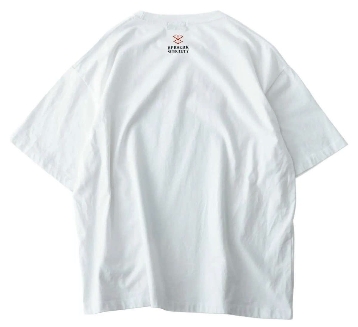Berserk Guts Zodd Kentaro Miura T-shirt White L Unisex Subciety