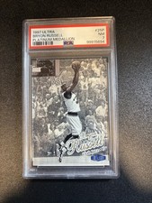 Bryon Russell 1997-98 Ultra Platinum Medallion /100 PSA 7 #25