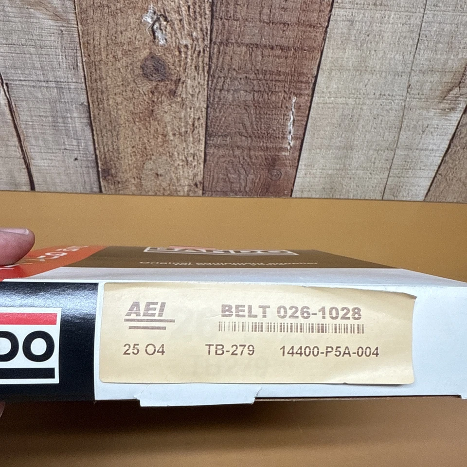 Correa de distribución del motor Bando TB279 para 96-04 Acura RL Foto 2 de 4