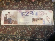 EZ3 Grace Company No-Baste Hand Quilting Frame Complete Clean, Start Right 