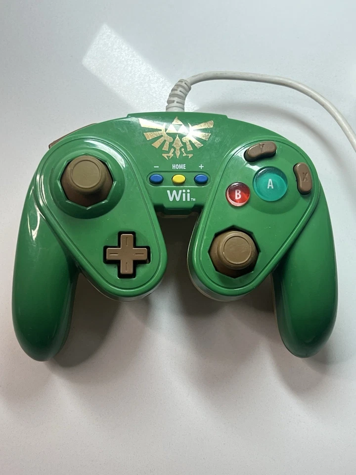 Nintendo Wii/Wii U Zelda Link Controller Fight Pad for Super Smash Bros GameCube - Image 2 of 4