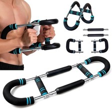 Power Twister Arm Exerciser Chest Expander Ad...