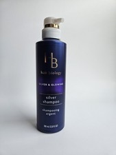 Hair Biology Silver Violet Shampoo 12.8 fl oz, Anti-Brass Treatment