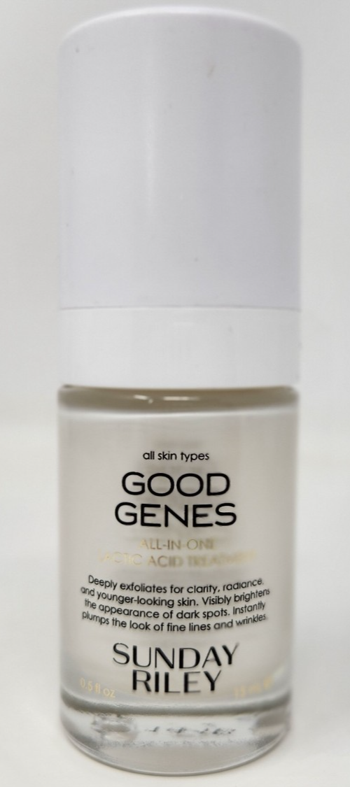 Sunday Riley GOOD GENES All in One Lactic Acid Treatment 0.5 oz /15ml new no box