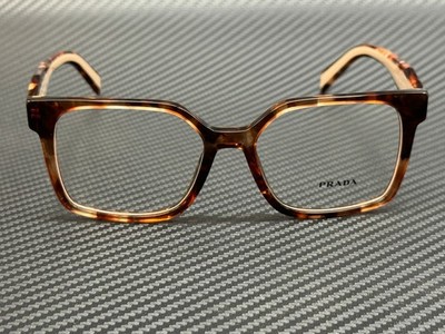 PRADA PR B03V 07R1O1 Havana Caramel Women's 54 mm Eyeglasses | eBay