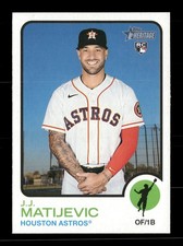 2022 Topps Heritage #561 J.J. Matijevic Houston Astros