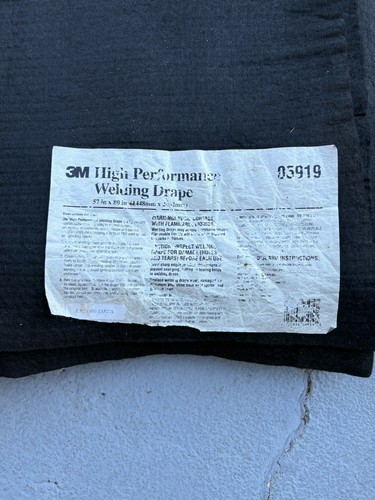 3M 5919 High Performance Welding Blanket Drape 05919 Metal Repair Weld MIG