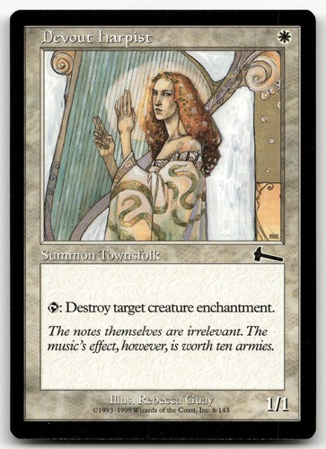Devout Harpist - Urza's Legacy #6/143 Common