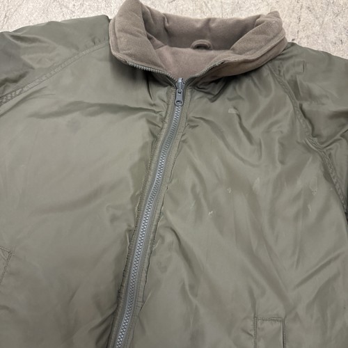 Cabelas Premier Northern Goose Down Reversible Jacket Size Large Green Full Zip - Picture 3 of 15