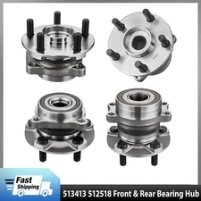 4pcs Front Rear Wheel Bearing Hub for 14-19 Subaru Impreza 14-15 XV Crosstrek