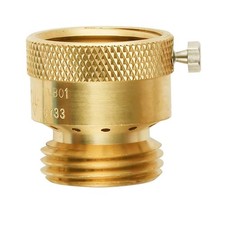 1-Pack 3/4 Inch Hose Bib Connector Backflow Preventer Brass 0.75 Inch,