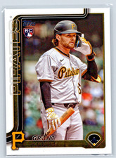 2025 Topps Update Series #US28 Grant Koch (RC) Pittsburgh Pirates