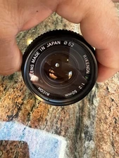 [ Mint ] Ricoh Rikenon 50mm F2 Pancake Lens Pentax K Mount SLR From Japan #84