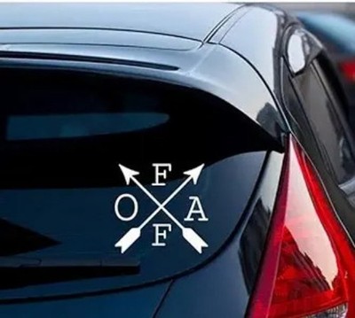 FCK Around and Find Out Vinyl Decal Sticker, Waterproof for Car W Color: White