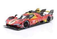 Bburago Ferrari 499P #51 3Rd 24H Lemans 2024 Pi 1:18 16305