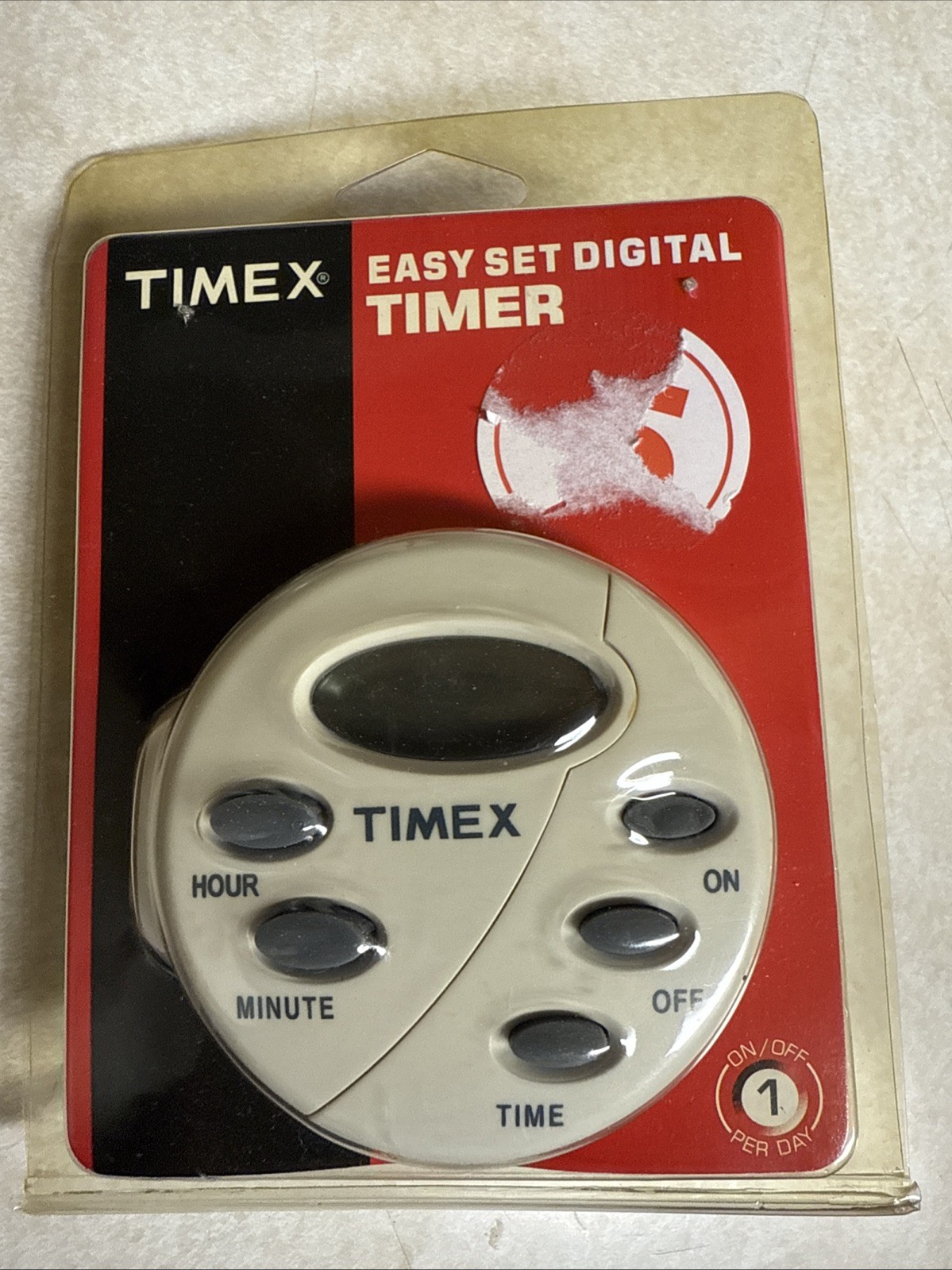 Timex Appliance Timer Outlet Timer Model TX12874X