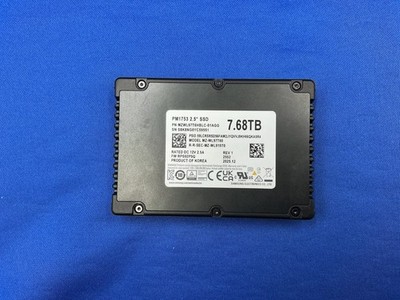 MZ-WL97T60 Samsung PM1753 7.68TB PCIe 5.0 x4 NVMe 2.5'' U.2 SSD