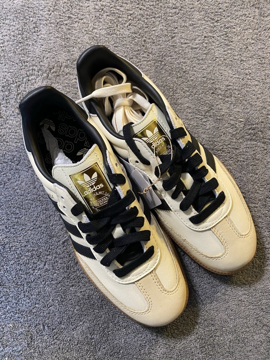 Adidas Samba OG Size 7.5 Unisex Cream/Black | eBay