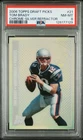 2006 TOPPS DRAFT PICKS & PROSPECTS  CHROME-SILVER REFRACTOR [#69/99]TOM BRADY 21