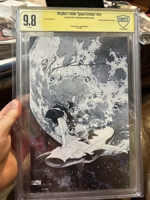 Why Not?! Willie CBCS 9.8 Bill Sienkiewicz Signature LTD 213/300 TopShelf Comics