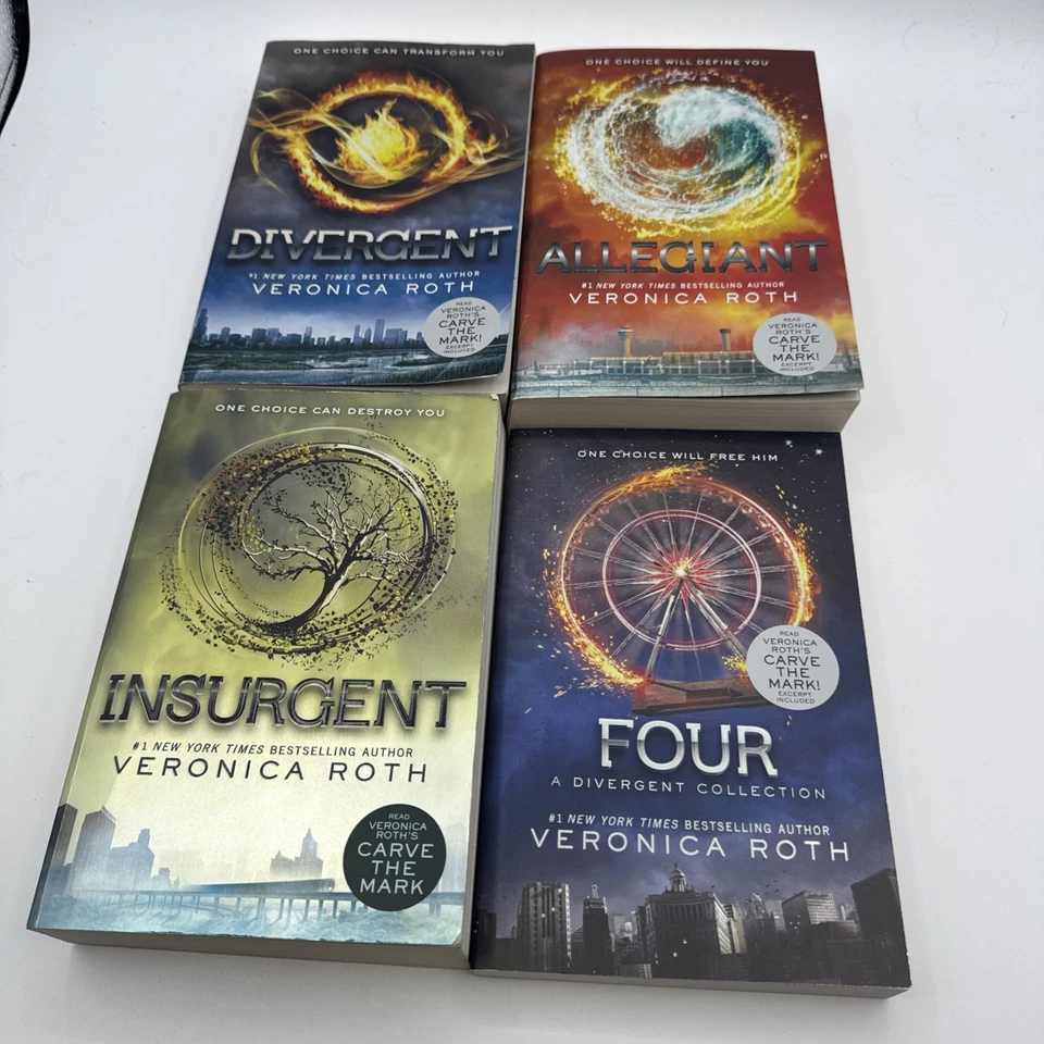 The Divergent Series by Veronica Roth 4 Book Set Paperback - Image 3 of 4