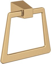 Amerock BH36002 Blackrock 6-13/16" Wall Mounted Towel Ring - Bronze
