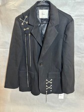 Rumia Black Blazer with Skirt - 6