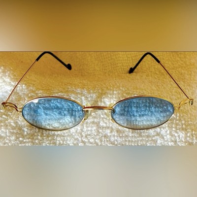 Gucci Aviator Blue Tint Sunglasses *Rare* GUCCI Aviator Blue Lens 61-15-135MM Unisex Sunglasses  main image 4