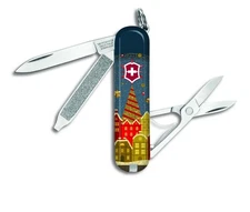 Victorinox Swiss Army Christmas Snow Globe CLASSIC SD Knife Knives Multi Tool