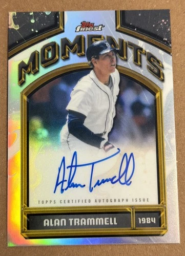 2026 Topps Finest Alan Trammell Base (RAW)