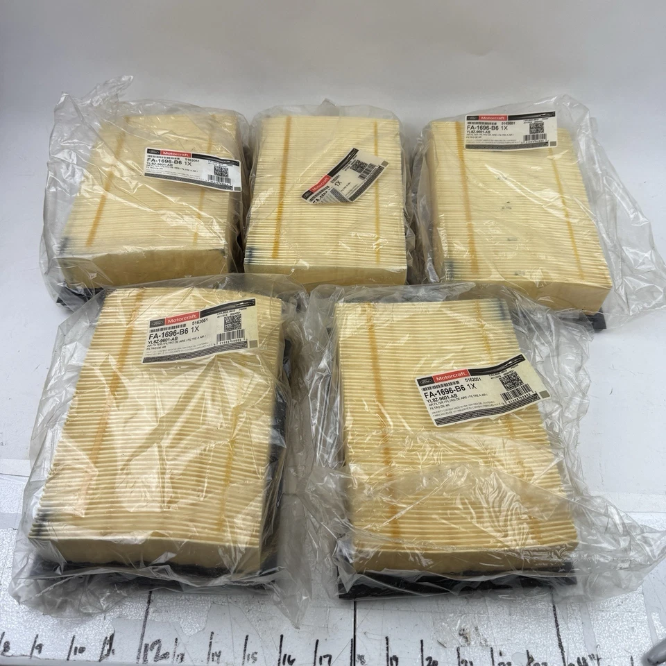 5-pack Genuine Motorcraft FA-1696-B6 2001-2012 Escape Mercury Mariner Air Filter - Image 4 of 4