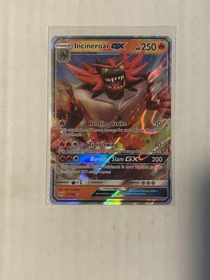 Incineroar GX 27/149 Sun & Moon NM Ultra Rare Pokemon Card