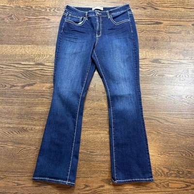 BKE Gabby Curvy Fit Original Rise Bootcut Jeans Womens 31x33.5 Dark Wash Western