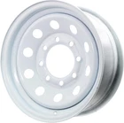 16 Inch  8 Lug  White mod   Trailer Wheel  Rim   16865WM 3960