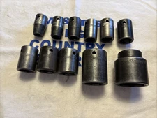 Snap-on Tools USA 1/2" Drive 6pt 11pc Impact Socket Set IM120-IM420H